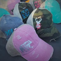 Rustic Women's Ponytail Baseball Hat