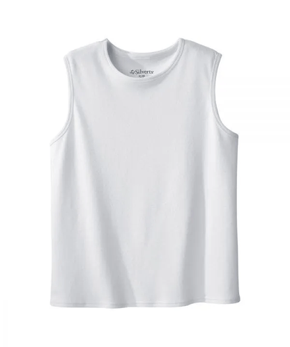 3 Pack - Men's Adaptive Sleeveless Undershirt