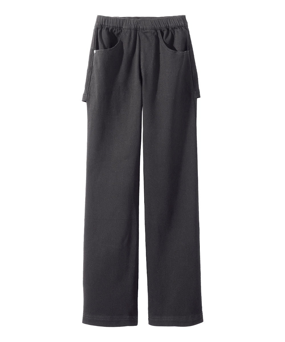 Women's Soft Knit Open Back Jeans