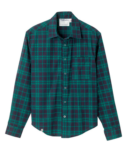 Men's Self Dressing Magnetic Buttons Dress Shirt