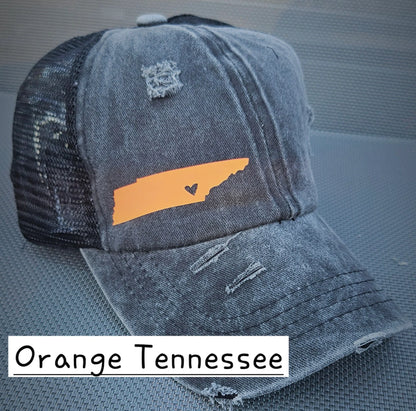 Rustic Women's Ponytail Baseball Hat