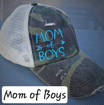 Rustic Women's Ponytail Baseball Hat