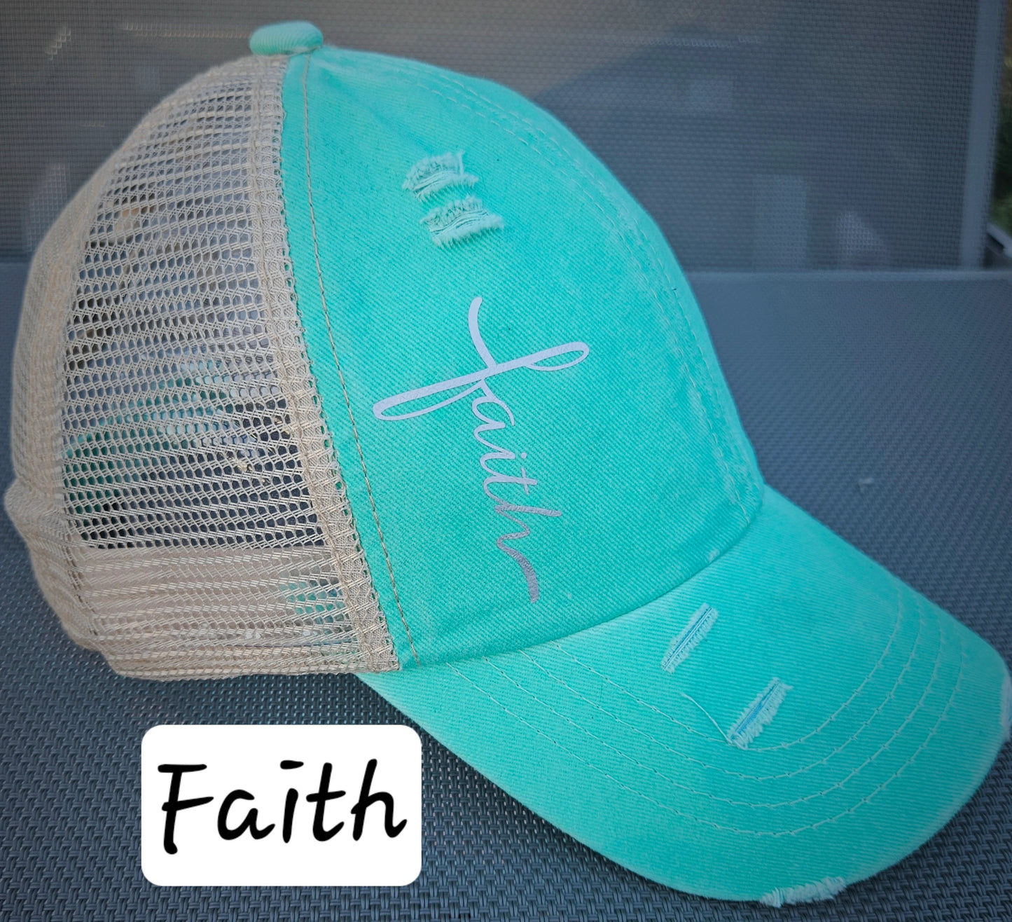 Rustic Women's Ponytail Baseball Hat
