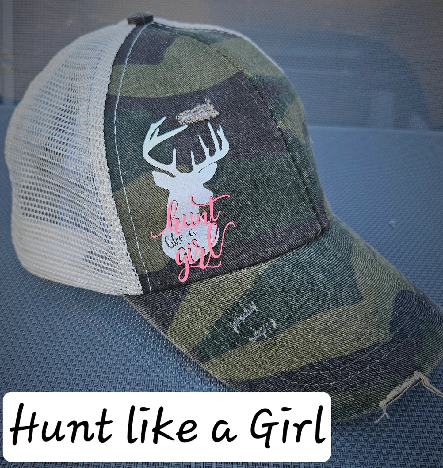 Rustic Women's Ponytail Baseball Hat