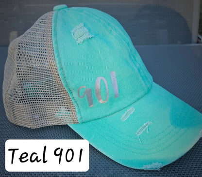Rustic Women's Ponytail Baseball Hat