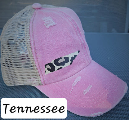 Rustic Women's Ponytail Baseball Hat