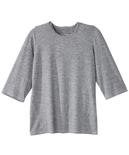 Women's Open Back Active Crew Neck Top