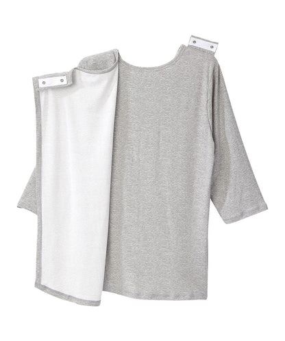Women's Open Back Active Crew Neck Top