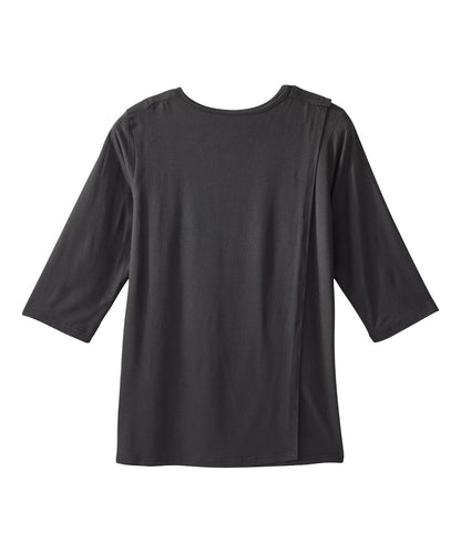 Women's Open Back Criss Cross Neckline Top