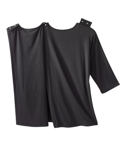 Women's Open Back Criss Cross Neckline Top