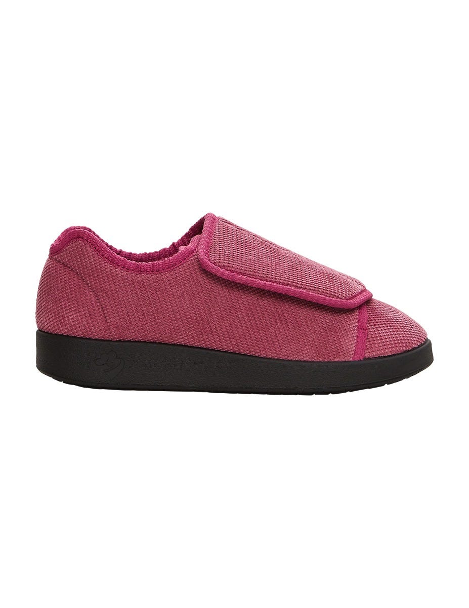 Women’s Slippers with Easy Closures – Adjustable Fit (Regular to Extra Wide)