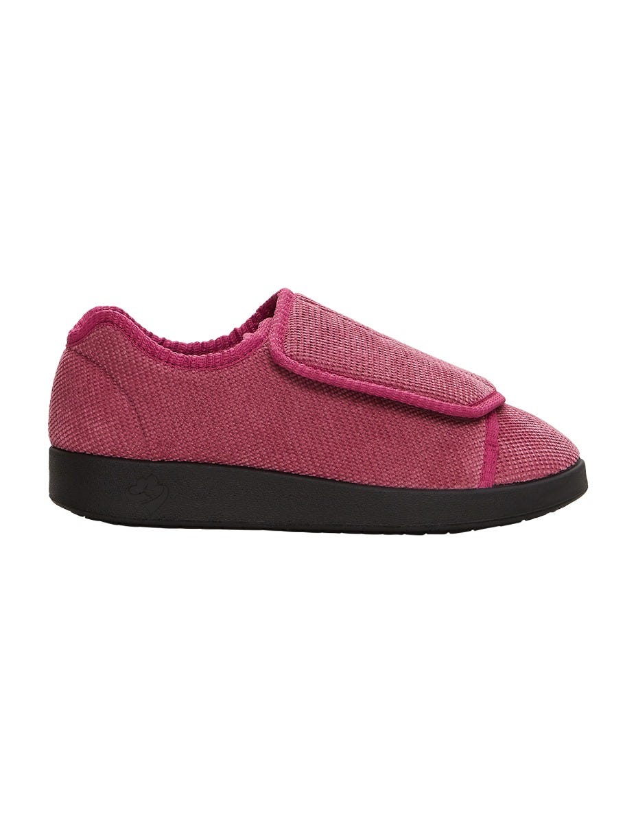Women’s Slippers with Easy Closures – Adjustable Fit (Regular to Extra Wide)