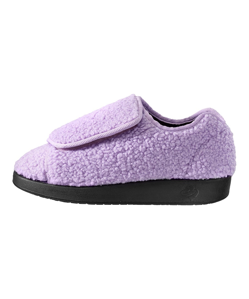 Women’s Slippers with Easy Closures – Adjustable Fit (Regular to Extra Wide)