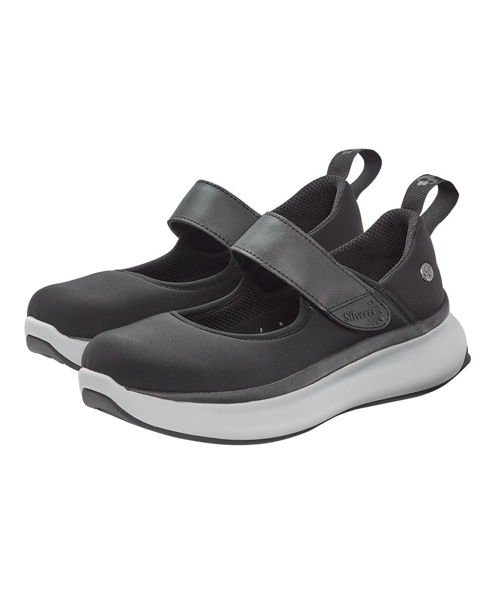 Women’s Easy-On Mary Jane Shoes – Adjustable Fit (Regular to Extra Wide)