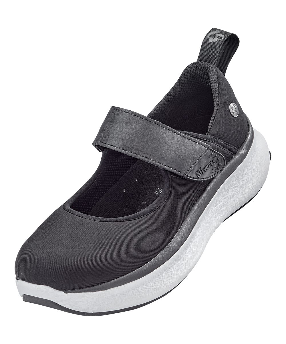 Women’s Easy-On Mary Jane Shoes – Adjustable Fit (Regular to Extra Wide)