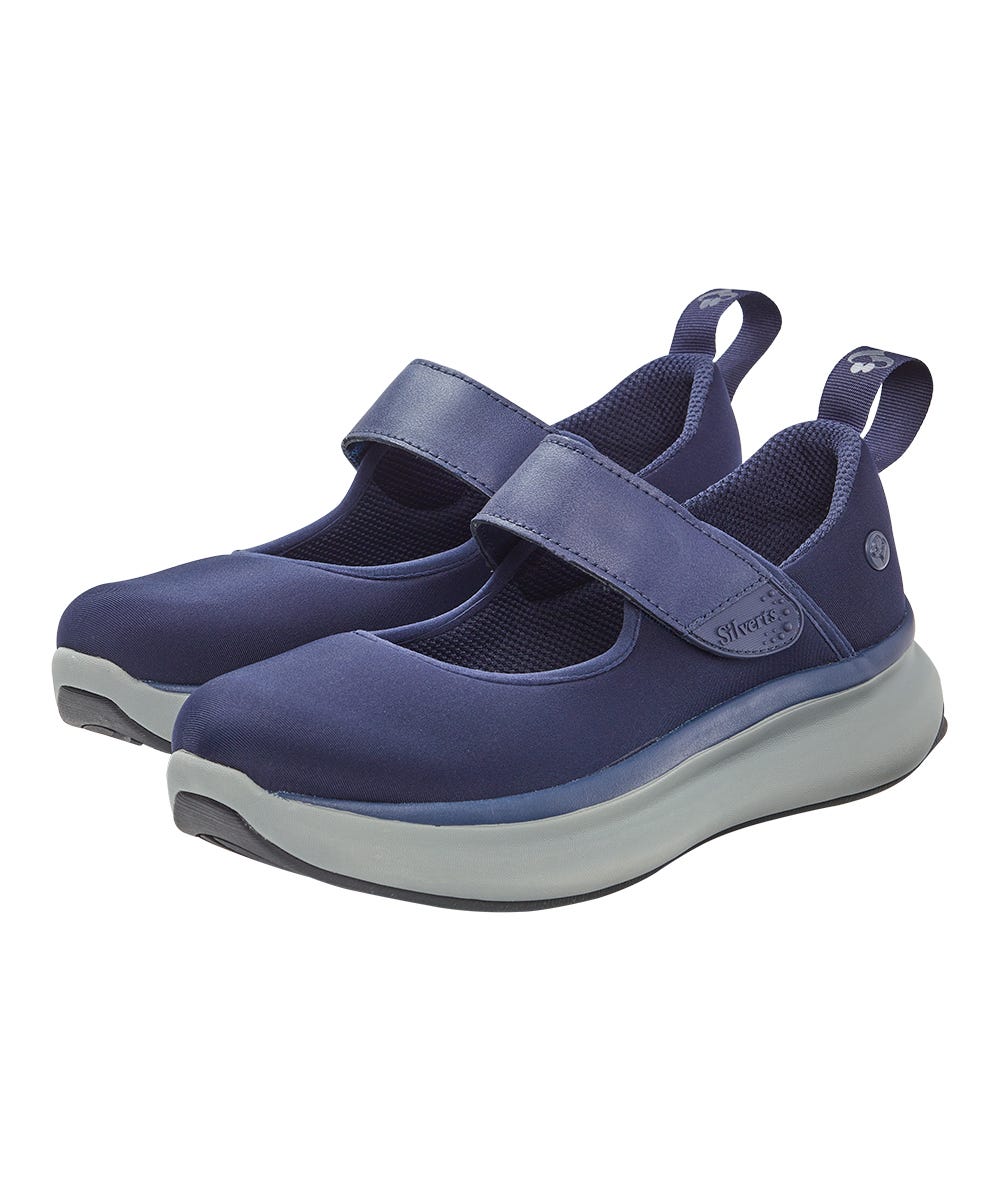 Women’s Easy-On Mary Jane Shoes – Adjustable Fit (Regular to Extra Wide)