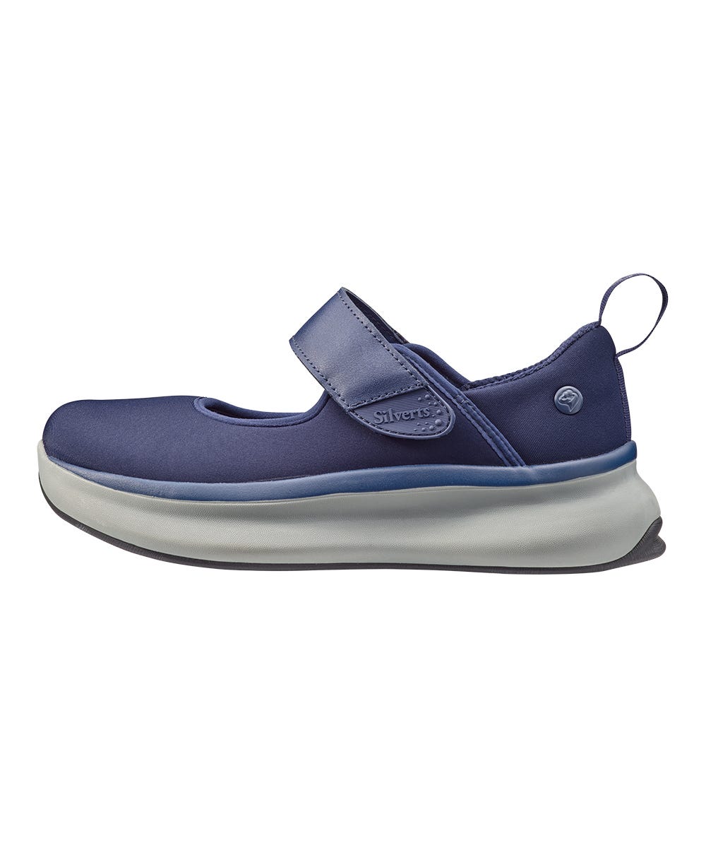 Women’s Easy-On Mary Jane Shoes – Adjustable Fit (Regular to Extra Wide)