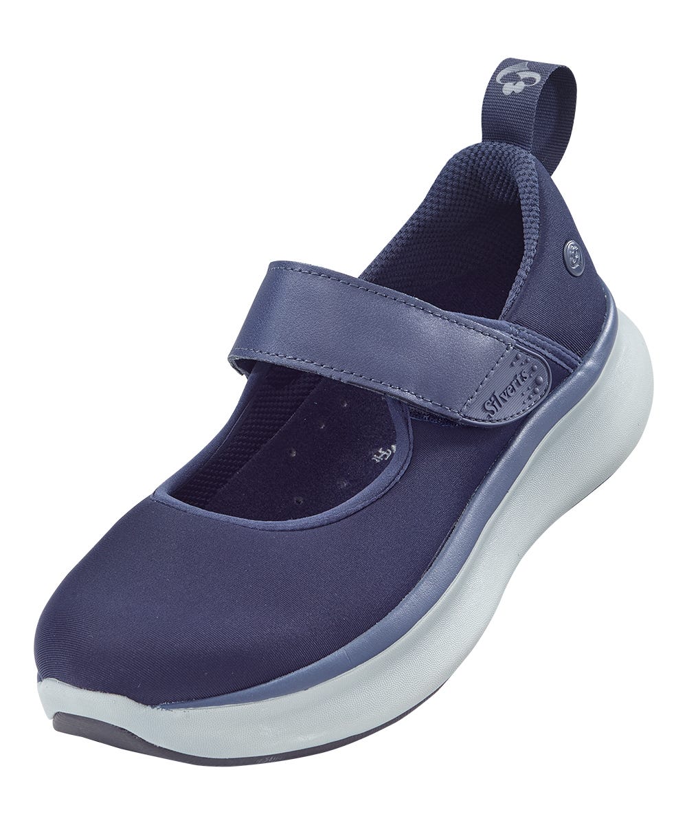 Women’s Easy-On Mary Jane Shoes – Adjustable Fit (Regular to Extra Wide)