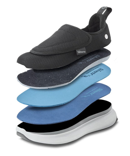 Women’s Comfort Shoes with Easy Closures – Adjustable Fit (Regular to Extra Wide)