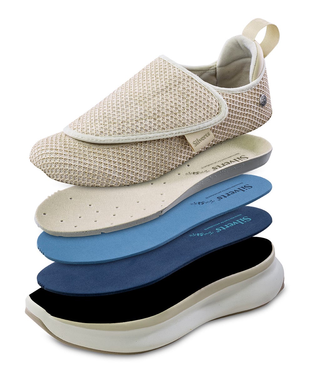 Women’s Comfort Shoes with Easy Closures – Adjustable Fit (Regular to Extra Wide)