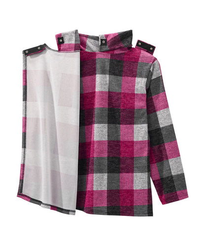 Women's Open Back Cowl Neck Top