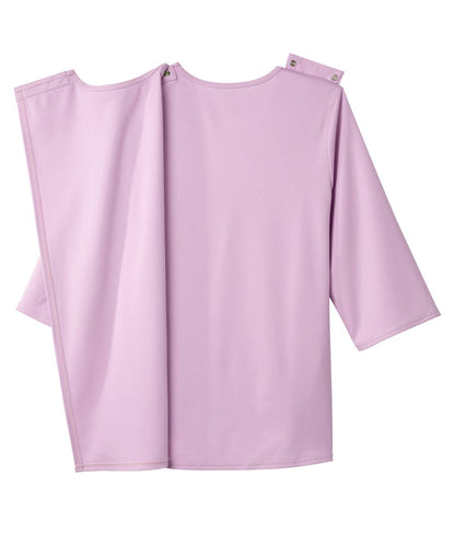 Women's Open Back 3/4 Length Sleeve Top with Embroidery