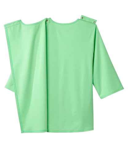 Women's Open Back 3/4 Length Sleeve Top with Embroidery