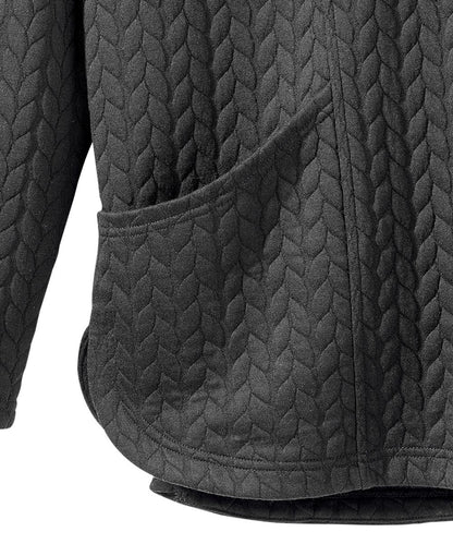 Women's Easy Dressing Open Back Half Zip Track Suit Top