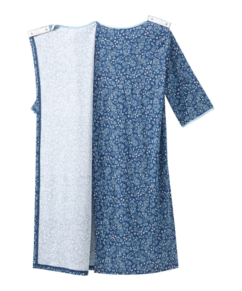 Women's No Peek Hospital & Home Care Gown