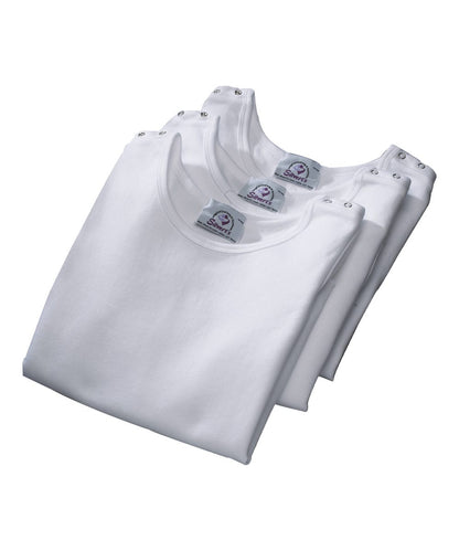 3 Pack - Men's Adaptive Sleeveless Undershirt