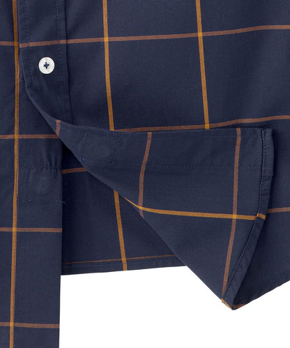 Men's Self Dressing Magnetic Buttons Dress Shirt