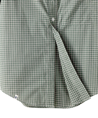 Magnetic Buttons Mens Short Sleeve Shirt