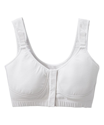 Women's Front Hook Full Coverage Bra (Adjustable Straps)