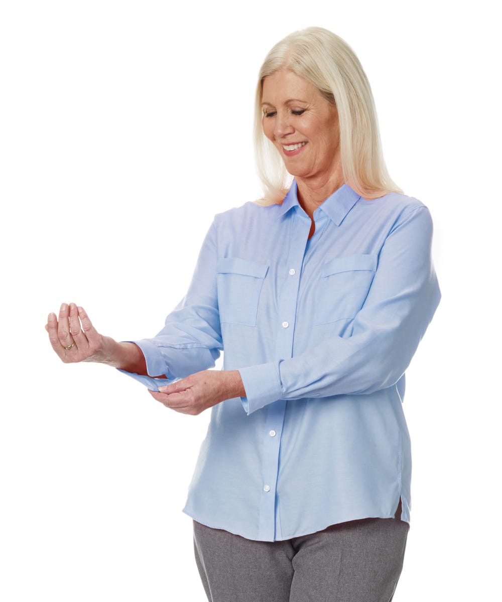 Women's Magnetic Closure Top for Arthritis - Clearance